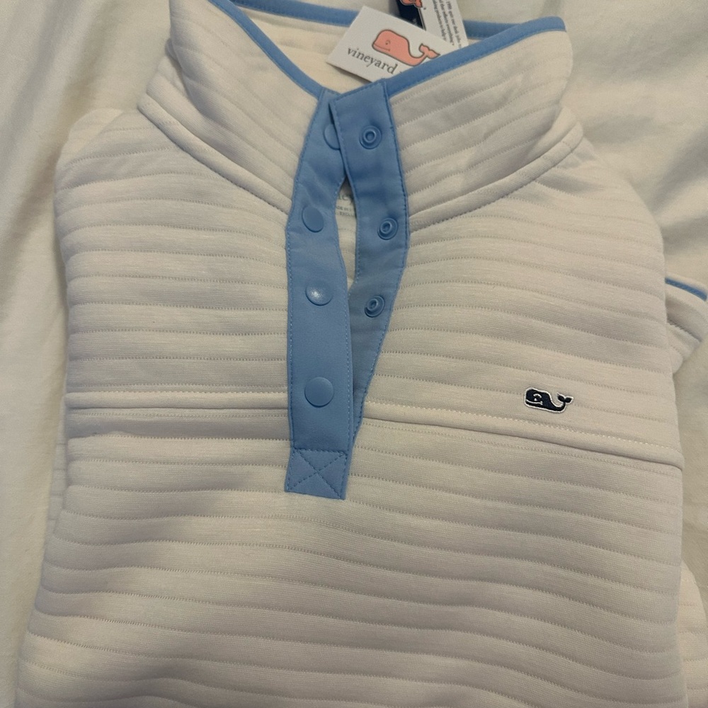 vineyard vines quilted pullover